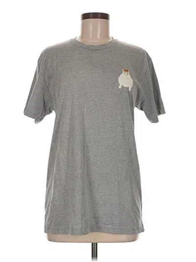 Pre-owned Next Level Apparel Short Sleeve T-shirt In Gray