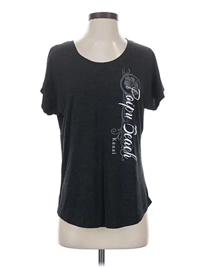 Pre-owned Next Level Apparel Short Sleeve T-shirt In Gray