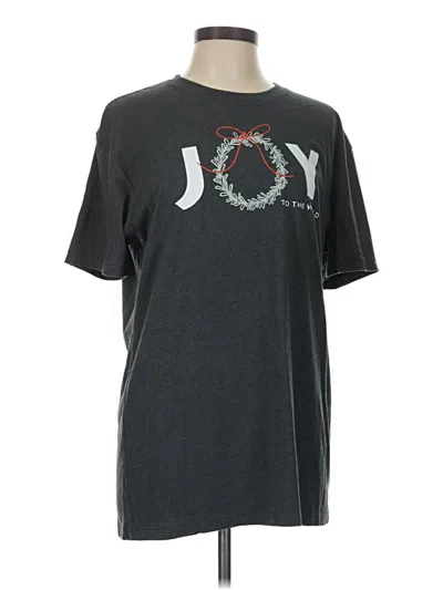 Pre-owned Next Level Apparel Short Sleeve T-shirt In Gray