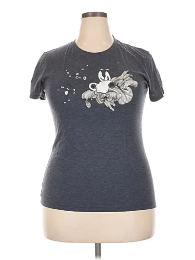 Pre-owned Next Level Apparel Short Sleeve T-shirt In Gray