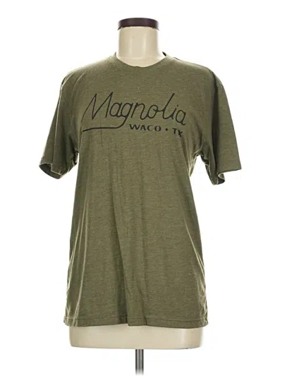 Pre-owned Next Level Apparel Short Sleeve T-shirt In Green
