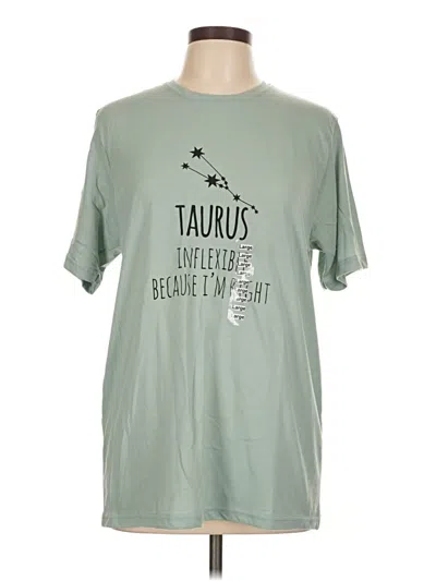 Pre-owned Next Level Apparel Short Sleeve T-shirt In Green