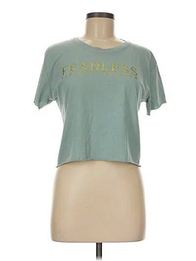 Pre-owned Next Level Apparel Short Sleeve T-shirt In Green