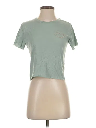 Pre-owned Next Level Apparel Short Sleeve T-shirt In Green