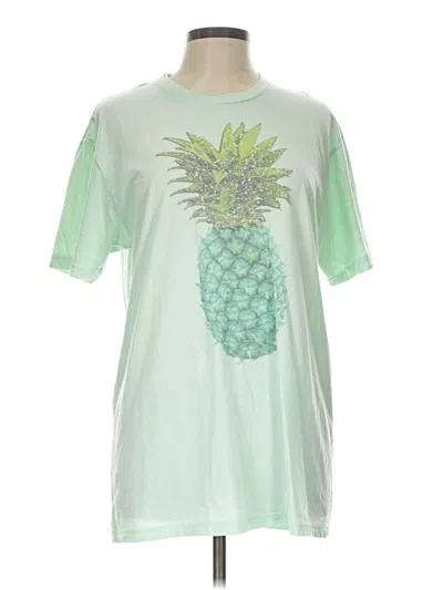 Pre-owned Next Level Apparel Short Sleeve T-shirt In Green
