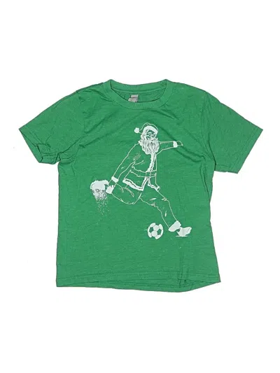 Pre-owned Next Level Apparel Kids' Short Sleeve T-shirt In Green
