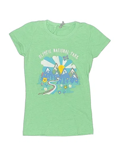 Pre-owned Next Level Apparel Kids' Short Sleeve T-shirt In Green