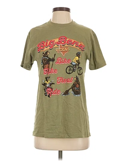 Pre-owned Next Level Apparel Short Sleeve T-shirt In Green