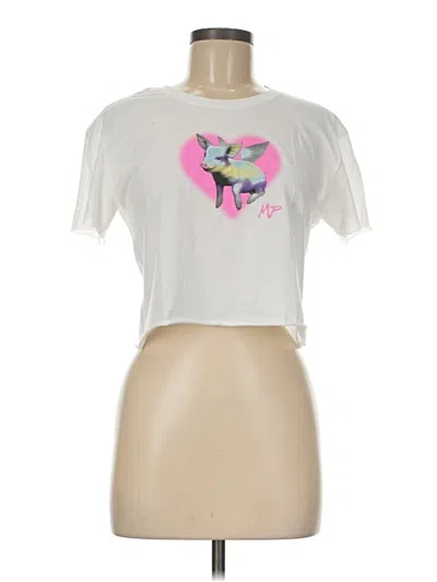 Pre-owned Next Level Apparel Short Sleeve T-shirt In Ivory