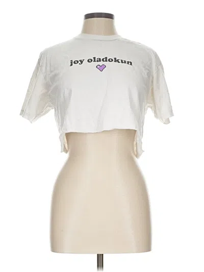 Pre-owned Next Level Apparel Short Sleeve T-shirt In Ivory