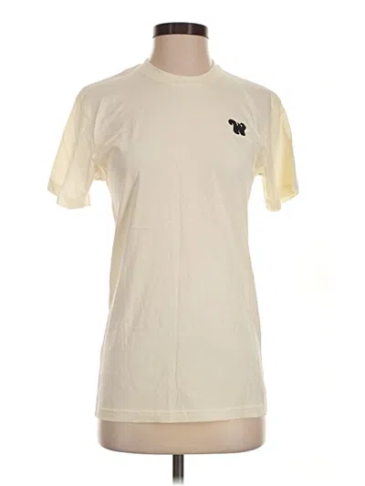 Pre-owned Next Level Apparel Short Sleeve T-shirt In Ivory