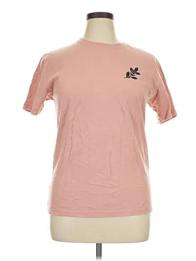Pre-owned Next Level Apparel Short Sleeve T-shirt In Pink