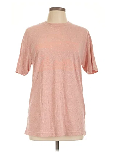 Pre-owned Next Level Apparel Short Sleeve T-shirt In Pink