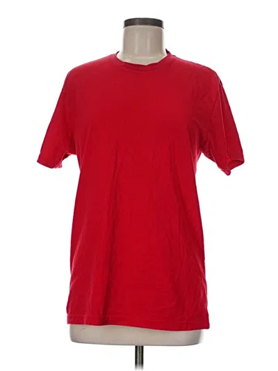 Pre-owned Next Level Apparel Short Sleeve T-shirt In Red