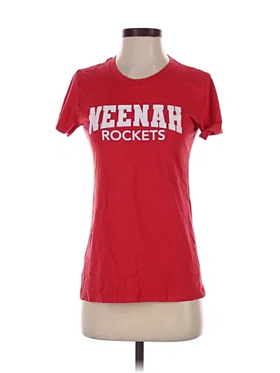 Pre-owned Next Level Apparel Short Sleeve T-shirt In Red