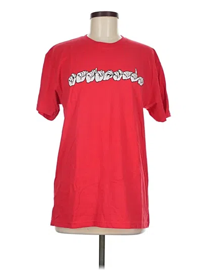 Pre-owned Next Level Apparel Short Sleeve T-shirt In Red