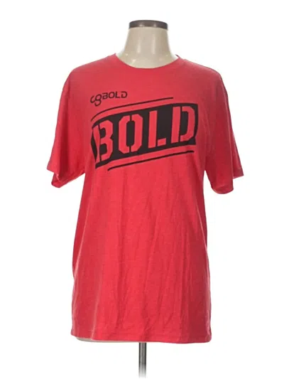 Pre-owned Next Level Apparel Short Sleeve T-shirt In Red