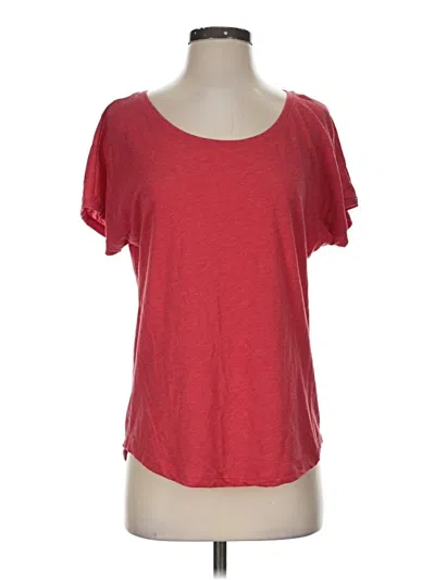 Pre-owned Next Level Apparel Short Sleeve T-shirt In Red
