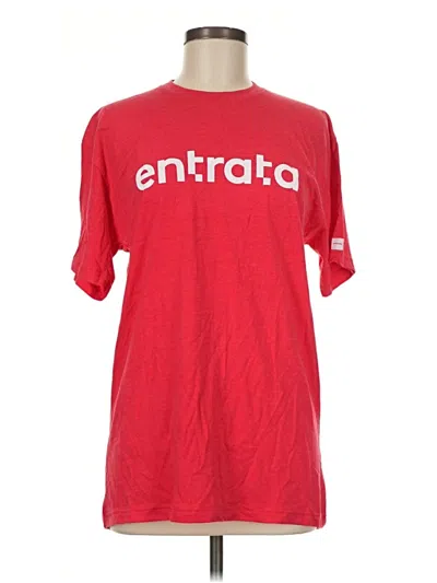 Pre-owned Next Level Apparel Short Sleeve T-shirt In Red