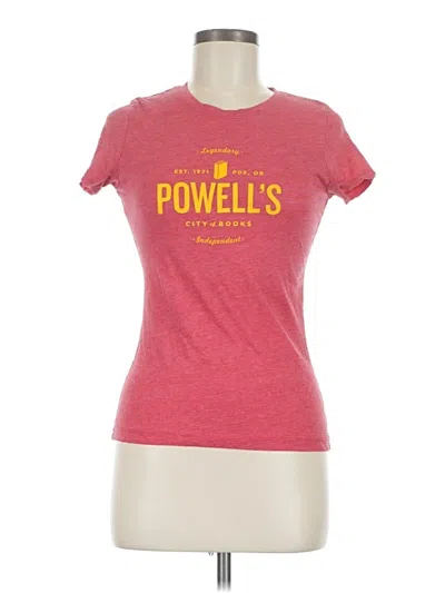 Pre-owned Next Level Apparel Short Sleeve T-shirt In Red