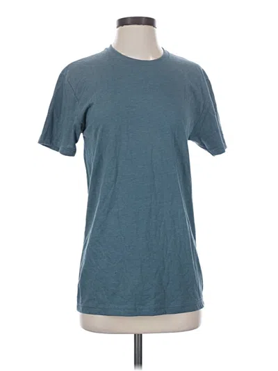 Pre-owned Next Level Apparel Short Sleeve T-shirt In Teal