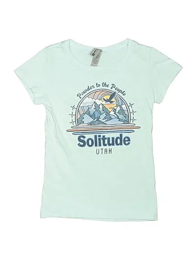 Pre-owned Next Level Apparel Kids' Short Sleeve T-shirt In Teal