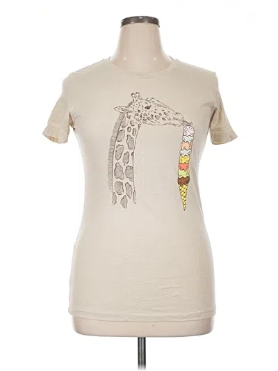 Pre-owned Next Level Apparel Short Sleeve T-shirt In White