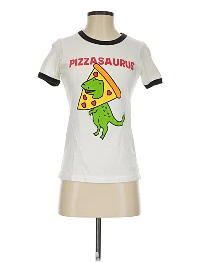 Pre-owned Next Level Apparel Short Sleeve T-shirt In White