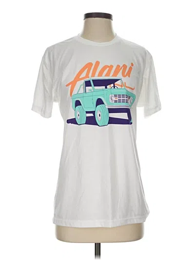 Pre-owned Next Level Apparel Short Sleeve T-shirt In White