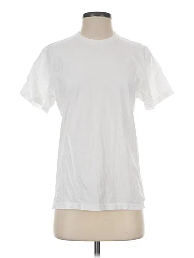 Pre-owned Next Level Apparel Short Sleeve T-shirt In White