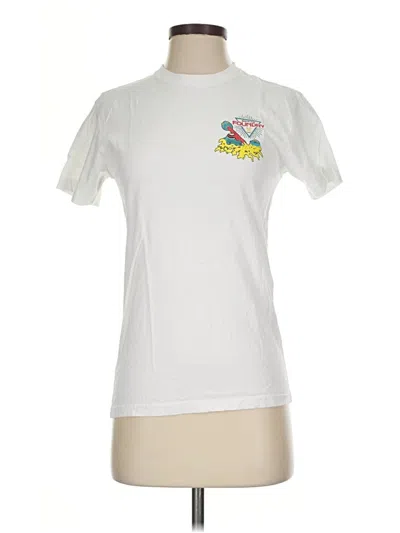 Pre-owned Next Level Apparel Short Sleeve T-shirt In White