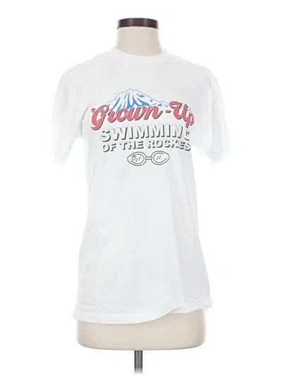 Pre-owned Next Level Apparel Short Sleeve T-shirt In White
