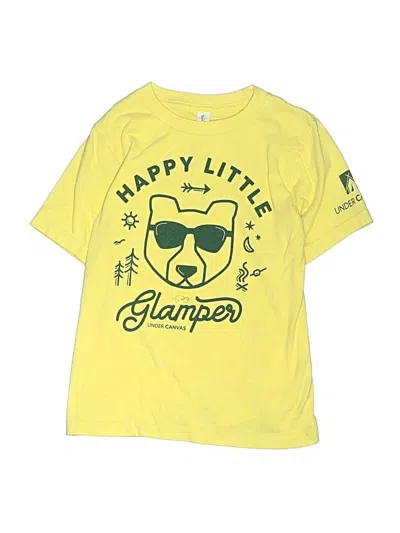 Pre-owned Next Level Apparel Kids' Short Sleeve T-shirt In Yellow