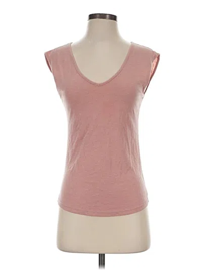 Pre-owned Next Level Apparel Sleeveless T-shirt In Pink
