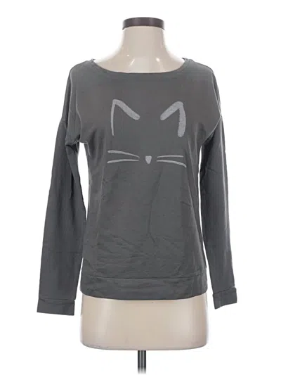 Pre-owned Next Level Apparel Sweatshirt In Gray