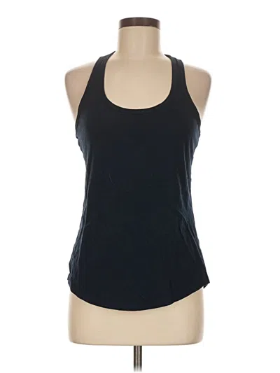 Pre-owned Next Level Apparel Tank Top Black Halter Neckline Tops