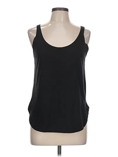 Pre-owned Next Level Apparel Tank Top Black Strapless Neckline Tops