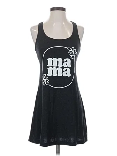 Pre-owned Next Level Apparel Tank Top Black Strapless Neckline Tops