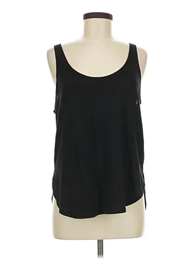 Pre-owned Next Level Apparel Tank Top Black Strapless Neckline Tops