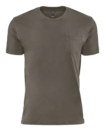 Next Level Cotton Pocket T-shirt In Multi
