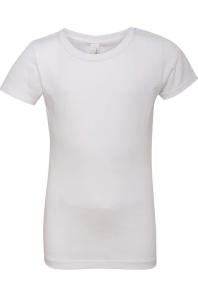 Next Level Kids' Girls Cotton Princess T-shirt In Multi