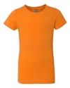 Next Level Girls' Cvc Princess T-shirt In Orange