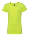 Next Level Girls' Cvc Princess T-shirt In Yellow