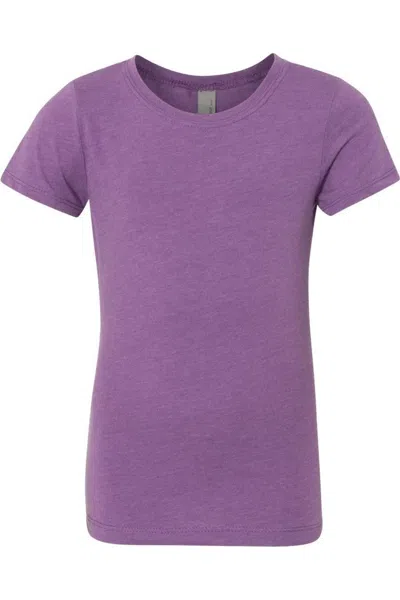 Next Level Kids' Girls Cvc Princess T-shirt In Multi
