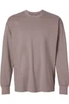 Next Level Heavyweight Long Sleeve T-shirt In Brown
