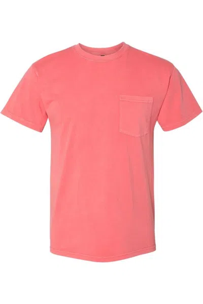 Next Level Inspired Dye Short Sleeve Pocket Crew In Multi