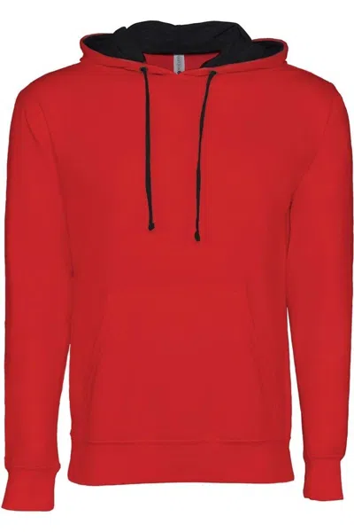 Next Level Laguna Hoodie In Red
