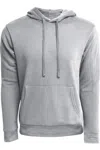 Next Level Laguna Sueded Hoodie In Gray
