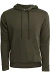Next Level Laguna Sueded Hoodie In Green