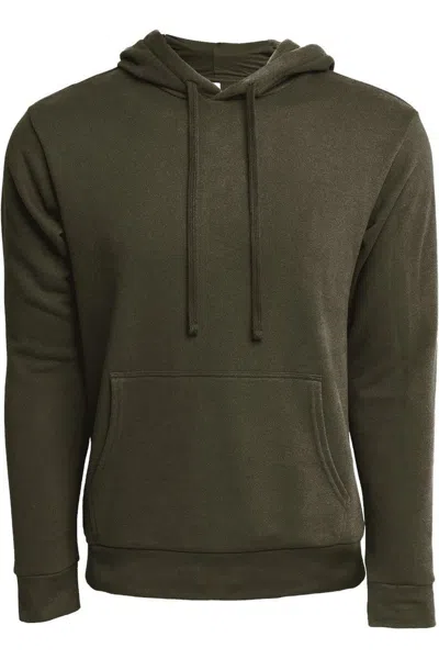 Next Level Laguna Sueded Hoodie In Green